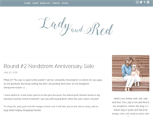 Tablet Screenshot of ladyandred.com